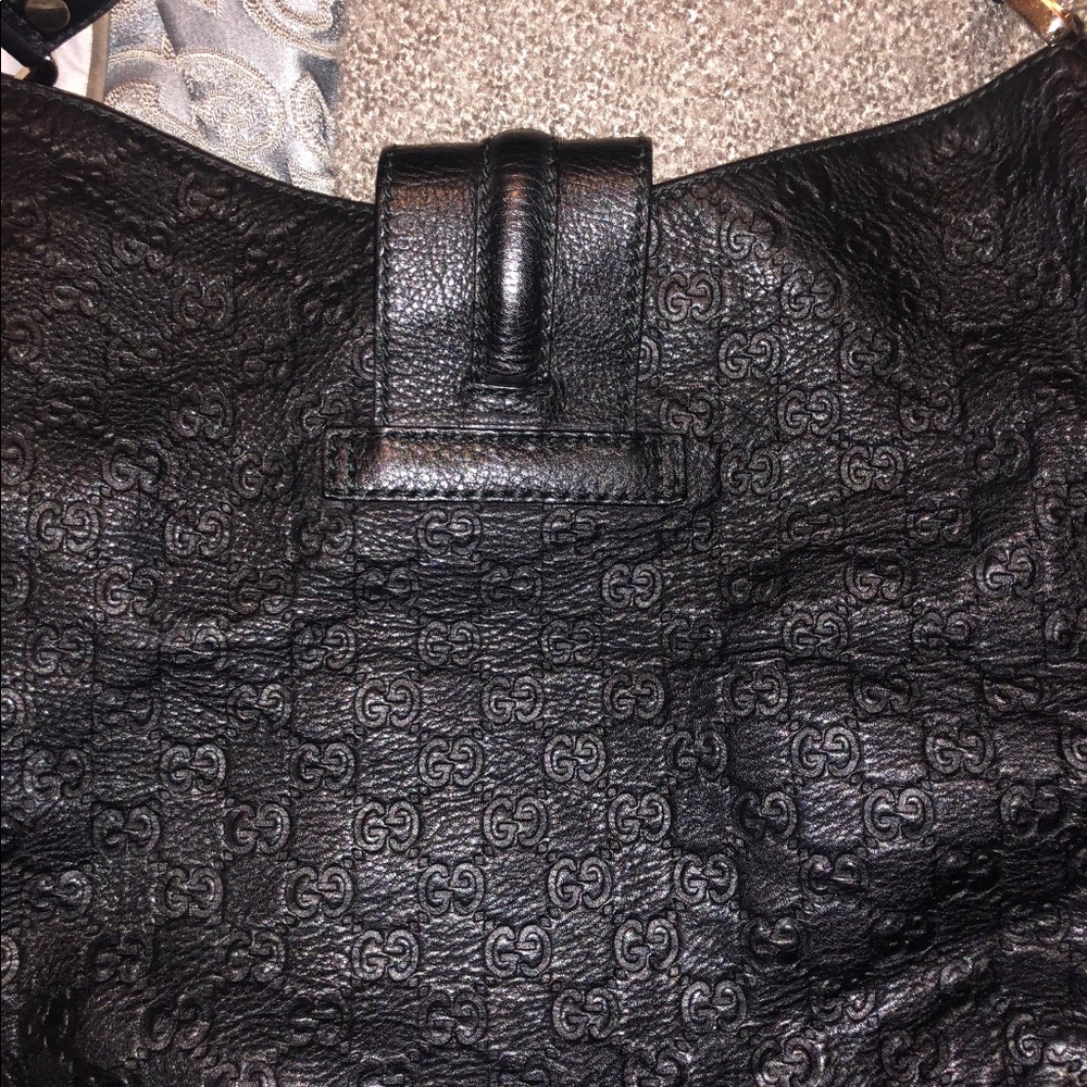 Black Gucci bag